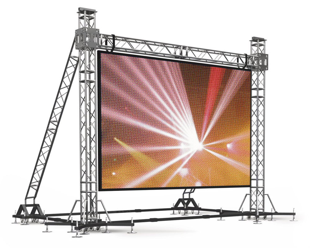 Outdoor 512x512 P4 Rental LED Display