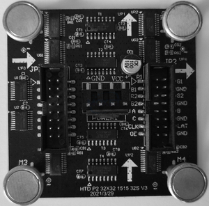 Indoor P2 LED Display Module 64x64mm 1/32 Scan SMD LED Panel 32*32 Pixels