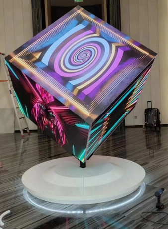 LED Cube Screen brings you a new visual experience - Moxet Electronics